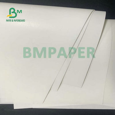 60 gm 90 gm Haute résistance à l'humidité C1S Feuille d'étiquette Blanc en rouleau