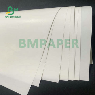 60 gm 90 gm Haute résistance à l'humidité C1S Feuille d'étiquette Blanc en rouleau