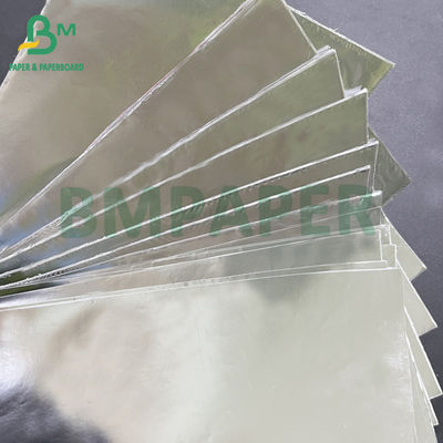 Impression d'étiquettes de bière 70 gm 80 gm rouleau de papier métallique imperméable