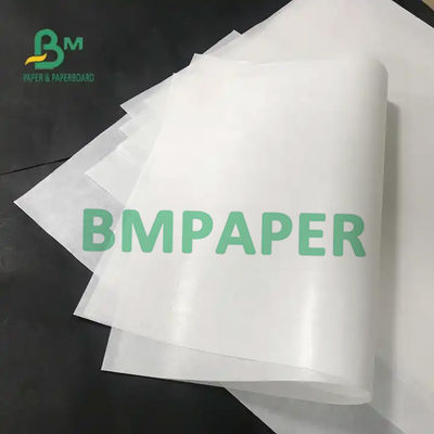 Papier Kraft blanc à l'un des côtés brillant de qualité alimentaire Mg Papier Kraft 30g 35g 40g 45g 50g