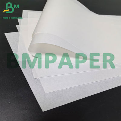 45 g de papier d'emballage en cire blanc résistant à la graisse de qualité alimentaire