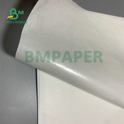 500 mm Largeur du rouleau 30 gm 35 gm Papier Kraft MG blanc pour les sandwichs enveloppés