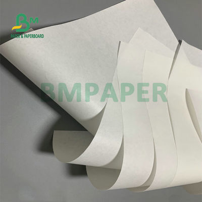 500 mm Largeur du rouleau 30 gm 35 gm Papier Kraft MG blanc pour les sandwichs enveloppés