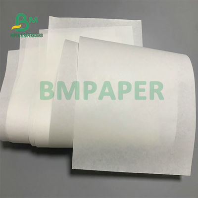 500 mm Largeur du rouleau 30 gm 35 gm Papier Kraft MG blanc pour les sandwichs enveloppés