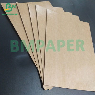 Papier kraft brun revêtu de PE de haute qualité et de haute rigidité