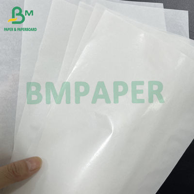 45 gsm + 10 gsm Papier d'emballage pour hamburgers en PE recouvert d'un côté brillant
