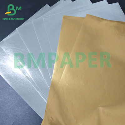 Résistant à l'humidité et à l'eau Argent Aluminisé Résistance à l'humidité Papier métallisé Pour l'impression de papier d'étiquette de bière