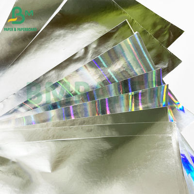 Un seul côté argenté revêtement brillant 70gm Siver papier métallisé