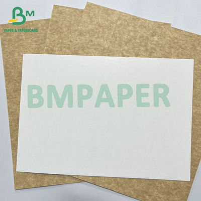 Carton Kraft recouvert de blanc pour les boîtes d'emballage de pâtisseries