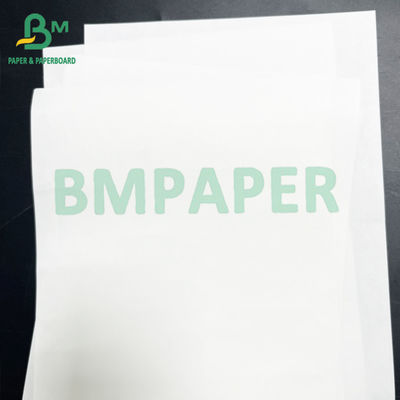 70 gm Papier kraft blanchi blanc de qualité alimentaire en rouleau pour l'emballage des produits alimentaires