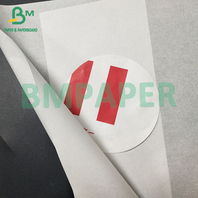 Papier à l'huile blanc imperméable à l'eau et recyclable pour les aliments frits