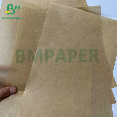 38 grammes de papier kraft écologique résistant aux graisses pour l'emballage des collations