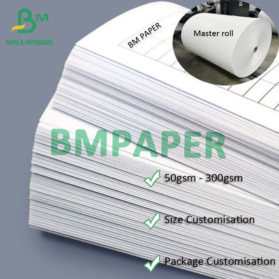 100 gm 120 gm papier d'impression offset papier de banque 24 &quot; x 36 &quot; feuille de grande taille / emballage à rayures