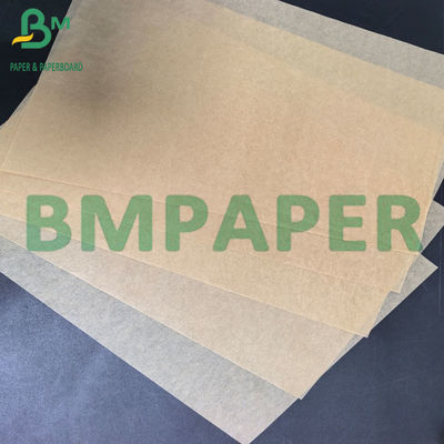 40 gm feuilles de papier kraft à côte brune à nervures