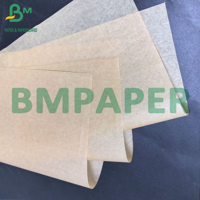 40 gm feuilles de papier kraft à côte brune à nervures