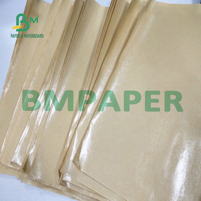 40g 45g 50g Pâte de bambou brun MG Kraft papier pour sac de transport
