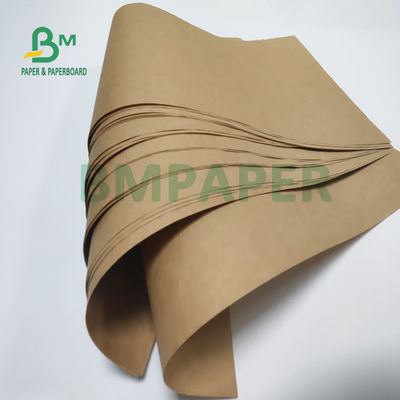 Papier semi-extensible Kraft 70 Gsm Pour l'emballage en mortier Largeur 102 cm Noyau 76 mm