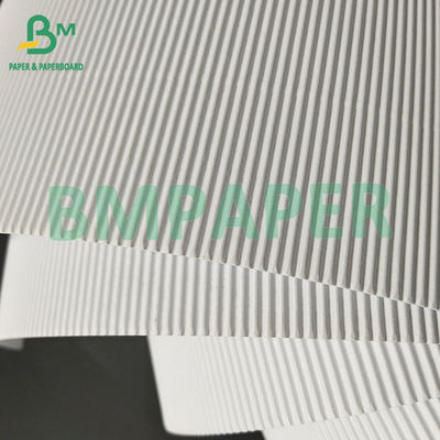 Boîte d'emballage cosmétique de 1 mm en feuilles de carton ondulé à double couche à une face