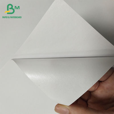 80GSM Papier blanc mono-brillant recouvert d'un côté pour les étiquettes d'emballage