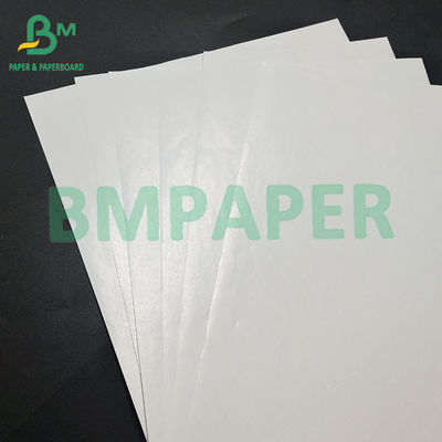 80GSM Papier blanc mono-brillant recouvert d'un côté pour les étiquettes d'emballage