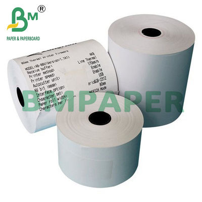 80*80mm 57*40mm POS thermique jusqu'à ce que les rouleaux de papier utilisés comme reçus dans les banques