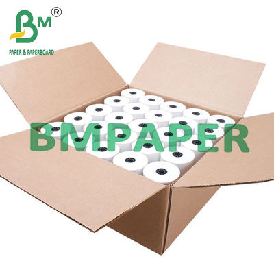 48 gm 55 gm papier thermique en petits rouleaux utilisé comme magasin restaurant