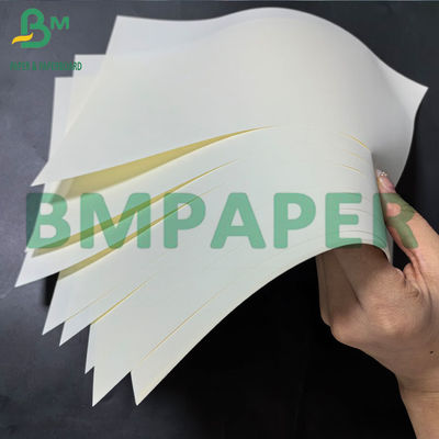 55 gm 60 gm papier de couleur crème de livre non recouvert papier offset volumineux haut en ivoire