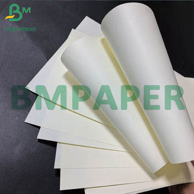 55 gm 60 gm papier de couleur crème de livre non recouvert papier offset volumineux haut en ivoire