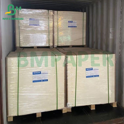 1000 gm de carton recouvert de blanc à double face 65 x 100 cm de carton fin