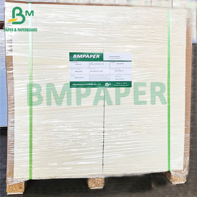 Boîte cadeau de qualité supérieure 2 mm Cartable blanc en bois de cellulose blanchi lisse