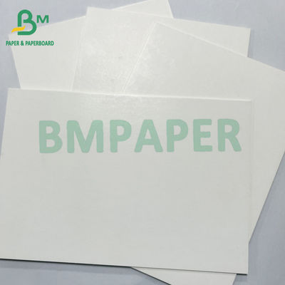 Bon caractère d'impression Carte de cellulose épaisse en carton blanc lisse de 2 mm