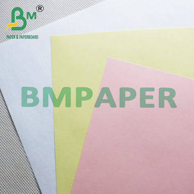 Papier inoxydable NCR blanc rose jaune coloré pour fournitures de bureau