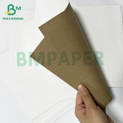 Tubes de papier 220 240 GSM Pâte recyclée en carton kraft recouvert de blanc