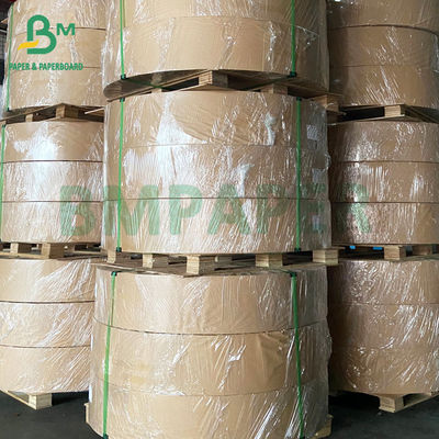Tubes de papier 220 240 GSM Pâte recyclée en carton kraft recouvert de blanc