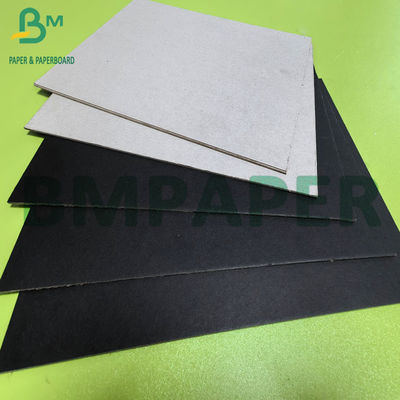 2 mm de carton noir duplex recyclable à haute rigidité avec fond gris pour cadre photo