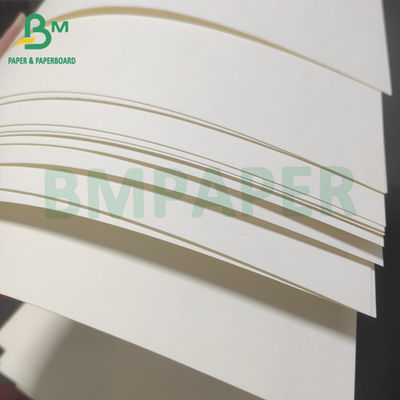Carton de boîte de déjeuner recouvert en PE unique Blanc Blanc Pour les emballages alimentaires