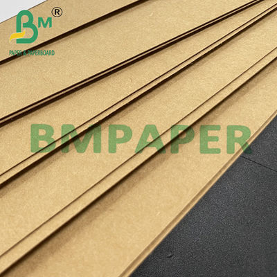 Plateaux en carton laminé en PE de papier kraft brun pour conteneurs alimentaires