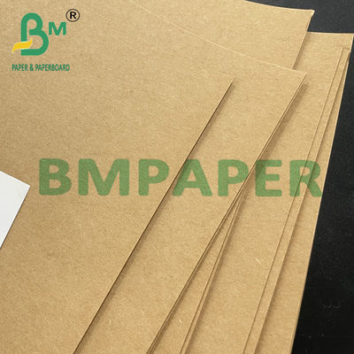 Plateaux en carton laminé en PE de papier kraft brun pour conteneurs alimentaires