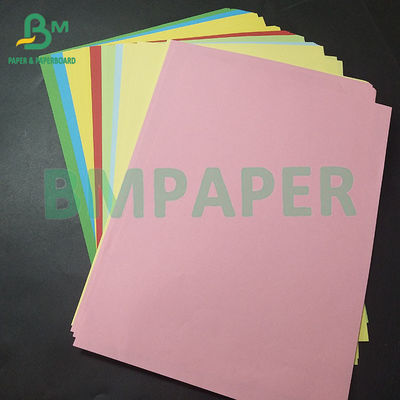 Impression offset Papier non revêtu sans bois Pâte de bois vierge pour notes coloriées