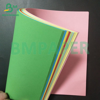 Impression offset Papier non revêtu sans bois Pâte de bois vierge pour notes coloriées