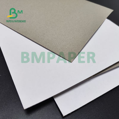 1.5 mm 2 mm Panneau double recouvert de blanc laminé pour boîte à vêtements 700 x 1020 mm