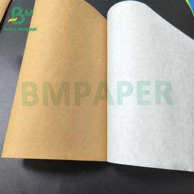 Papier kraft à sacs élastiques solides blanchis et non blanchis pour emballage de ciment