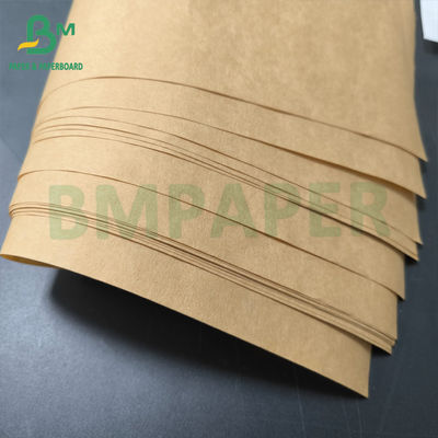 Papier kraft à sacs élastiques solides blanchis et non blanchis pour emballage de ciment