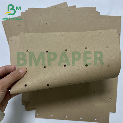 60&quot; 72&quot; 80grs papier kraft micro perforé plat pour machine de découpe automatique