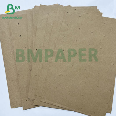 70gm papier kraft sous-couche perforée à trou rond recyclable pour usine de vêtements