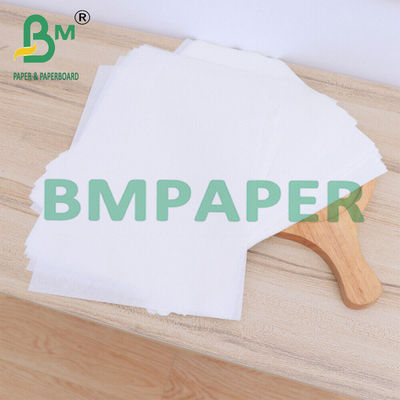 15 x 15 pouces de papier blanc pour sandwich compostable pour Delis