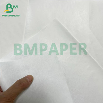 Papier kraft blanc blanchi de qualité alimentaire G1S recyclable de 40 gm