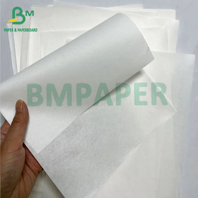 Largeur du rouleau de 120 cm Grade alimentaire 33 gm 35 gm MG Rouleau de papier kraft blanc