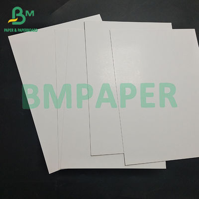 210-400gm Carte de couverture double face revêtue brillante blanche brillante pour couverture de livre