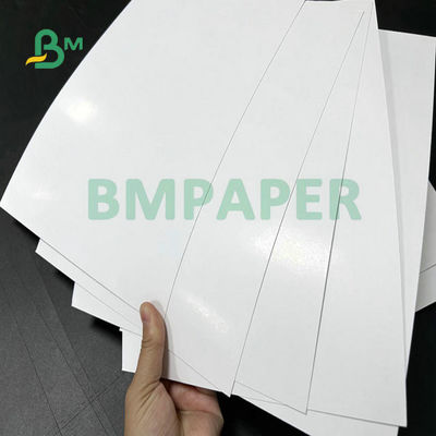 8.5 x 17 pouces 93% Blancheur élevée Eco-friendly Offset Impression double face enduit papier d'art brillant pour brochures